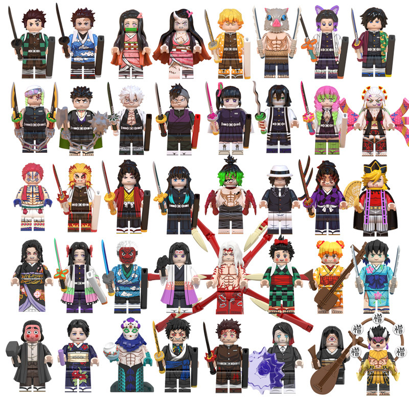 Lego Set Technic - Set Blok Bangunan Anime Devil Killer