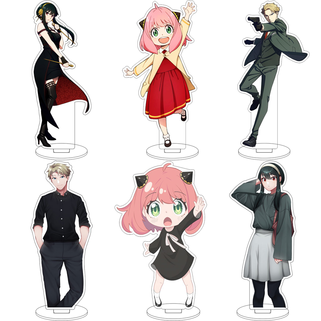 Figma Stand Set - 16CM Anime SPY×FAMILY Yor Forger Anya