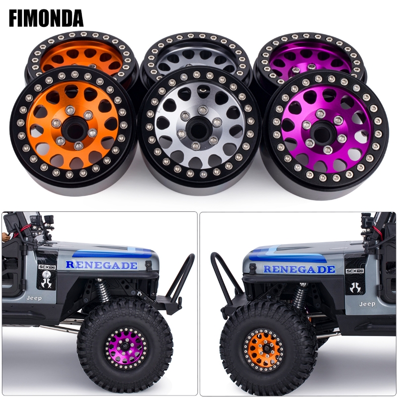Tamiya Model Rc Car - Roda Beadlock Aluminium 1,9