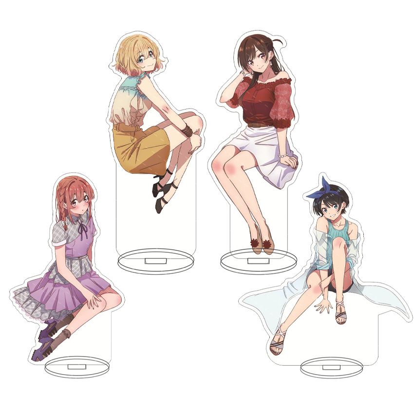 Figma Stand Set - Figur Anime 16CM Rent-A-Girlfriend ‌ Mizuhara