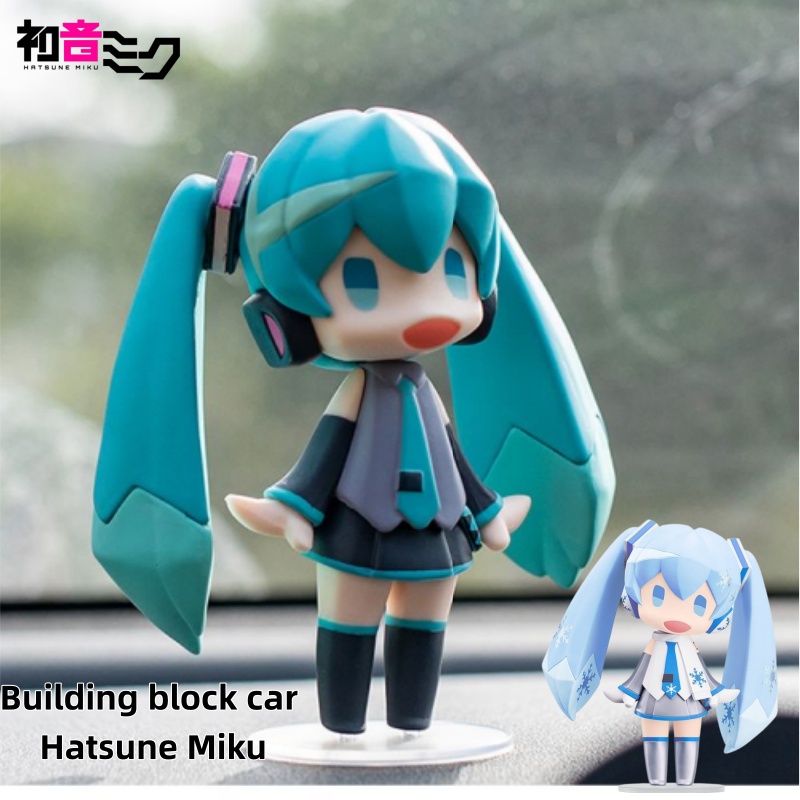 Lego Set Technic - Set Figur Anime Miku & Blok