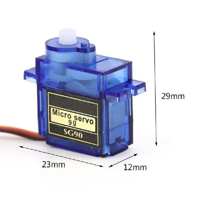 Model Airplane Plastic - 1/4/8 Buah Sg90 Servo Digital untuk