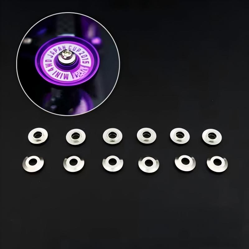 Tamiya Model Mini 4Wd - 12/24/48Pcs Mini Washer Logam Gasket Shim