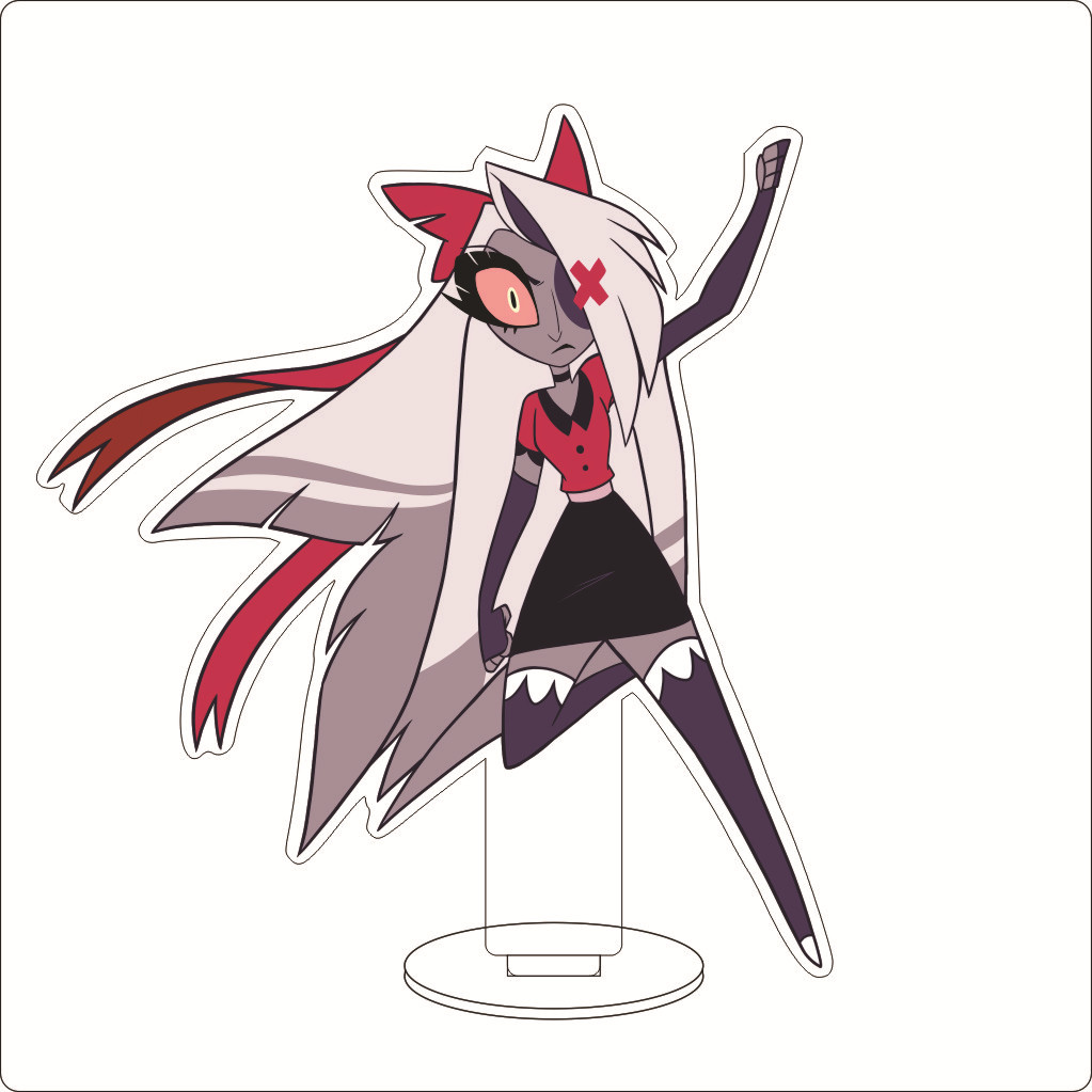 16CM Anime Hazbin Hotel Charli - Figma Stand Set ulasan dan harga