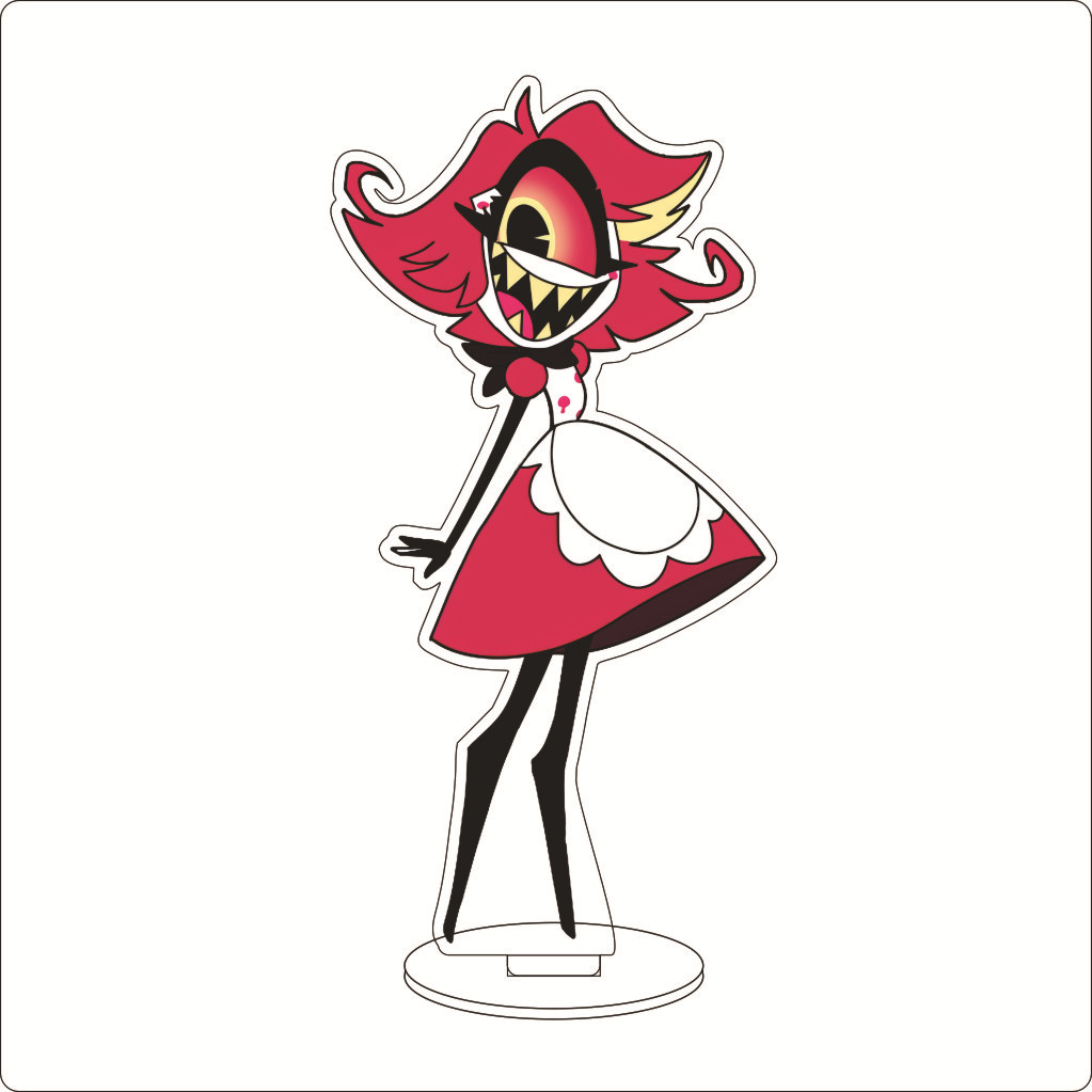 16CM Anime Hazbin Hotel Charli - Figma Stand Set ulasan dan harga