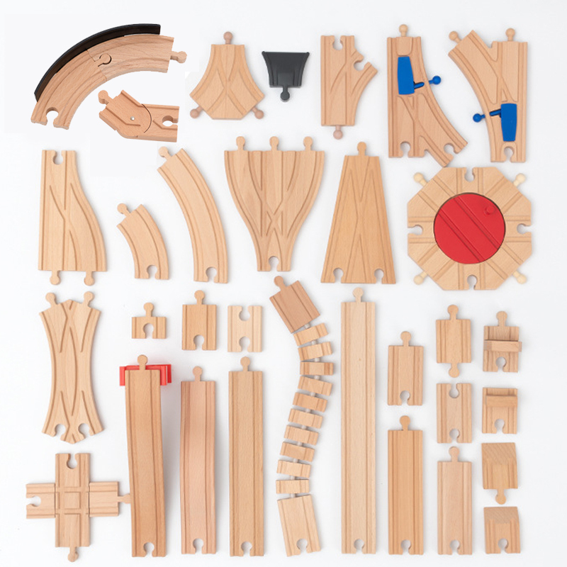 Aksesori Jalur Kayu Baru Bagia - Hot Wheels Car Track Sets ulasan dan harga