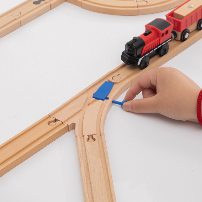 Aksesori Jalur Kayu Baru Bagia - Hot Wheels Car Track Sets ulasan dan harga