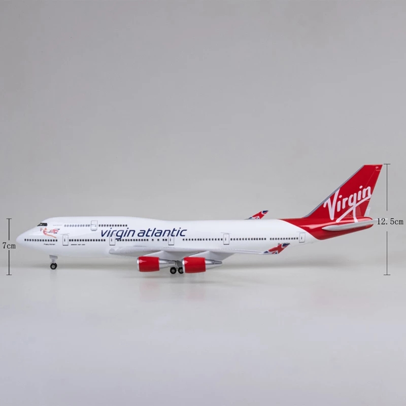 Model Pesawat Virgin Atlantic  - Model Airplane Plastic ulasan dan harga
