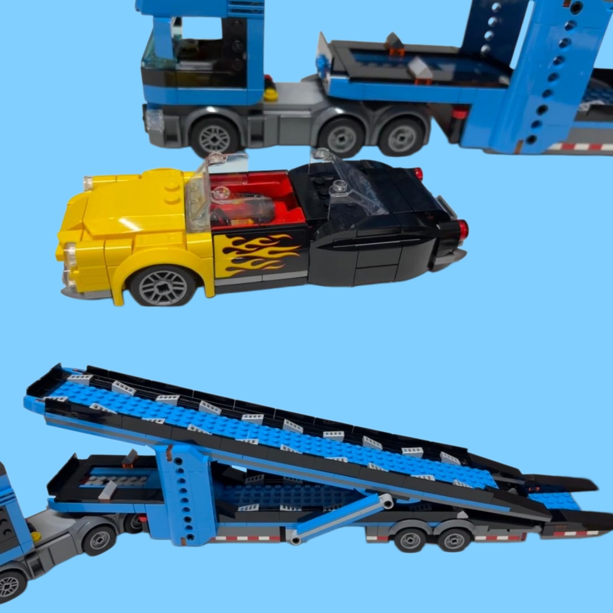 Blok bangunan truk pengangkut  - Lego Set Creator ulasan dan harga