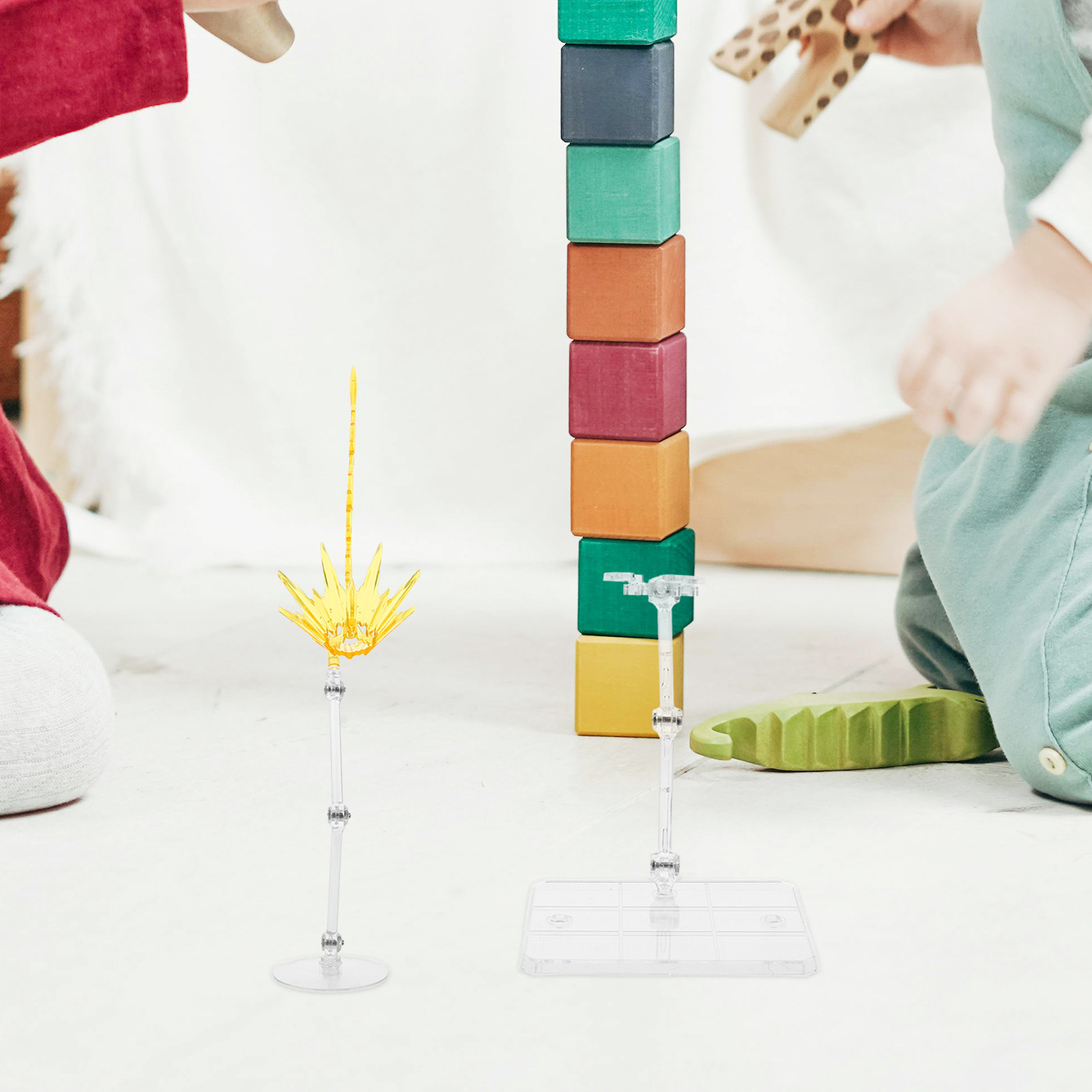 2 Buah Alas Display Efek yang  - Action Figure Stand ulasan dan harga