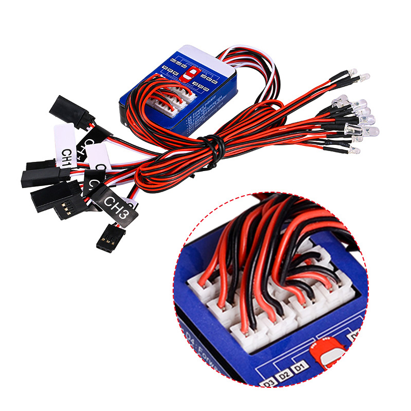 Kit Sistem Lampu LED Mobil RC  - Tamiya Model Rc Car ulasan dan harga