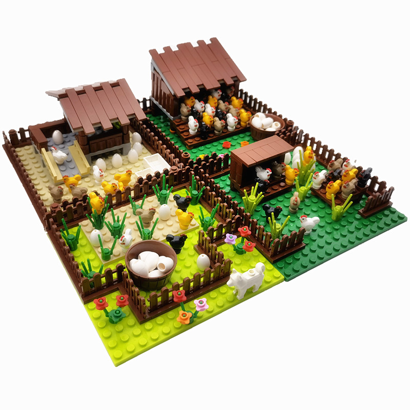 Blok Bangunan Pertanian Kota K - Lego Set Creator ulasan dan harga