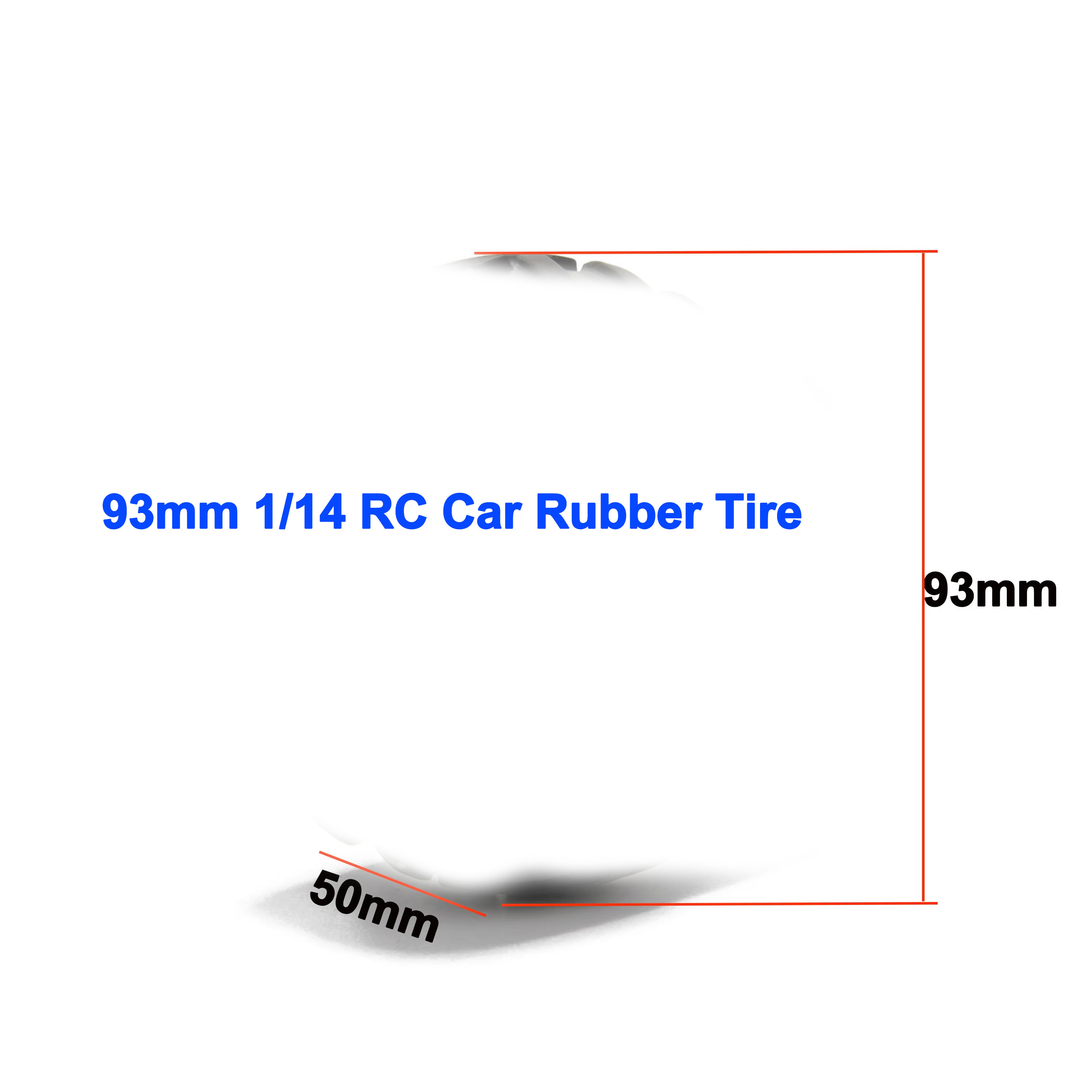 Ban Karet Roda Mobil RC 93mm 1 - Hot Wheels Car Monster Trucks ulasan dan harga