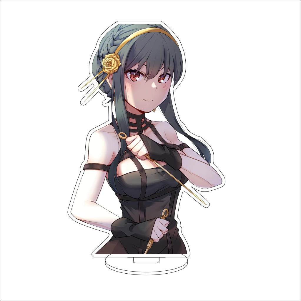 16CM Anime SPY×FAMILY Yor Forg - Figma Stand Set ulasan dan harga