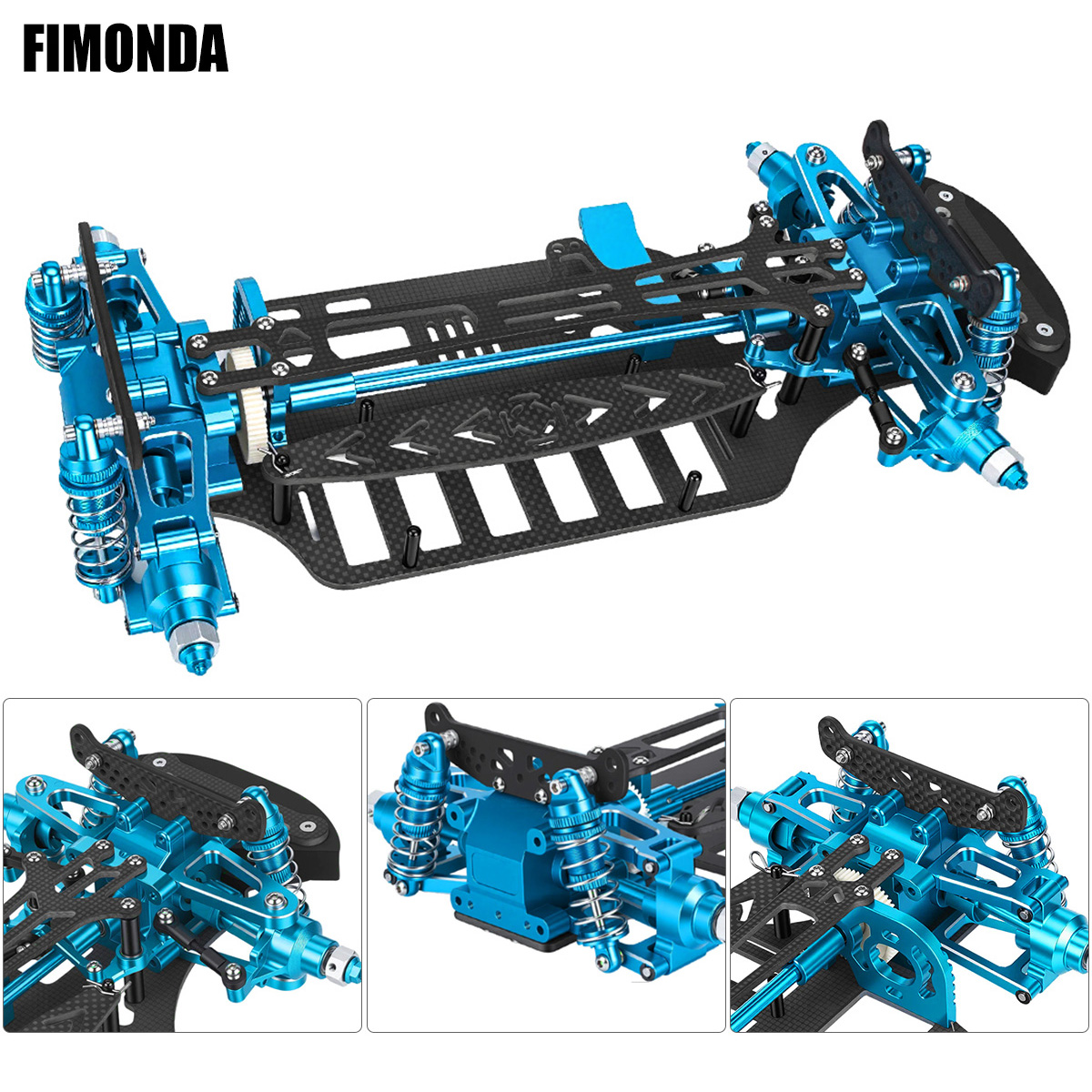 Kit Sasis Rangka Aluminium & S - Tamiya Model Rc Car ulasan dan harga