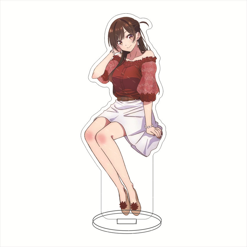Figur Anime 16CM Rent-A-Girlfr - Figma Stand Set ulasan dan harga