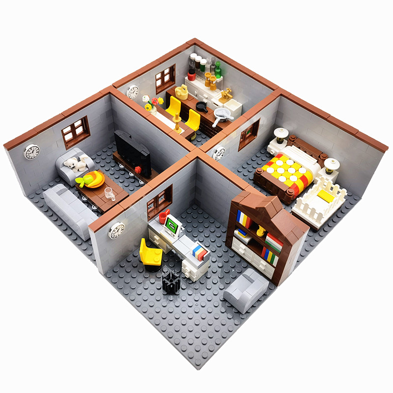 Furnitur Rumah Blok Kota Klasi - Lego Set Creator ulasan dan harga
