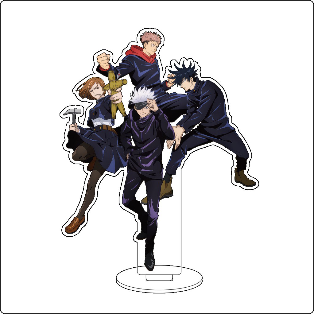 16CM Anime Jujitsu Kaisen Gojo - Figma Stand Set ulasan dan harga