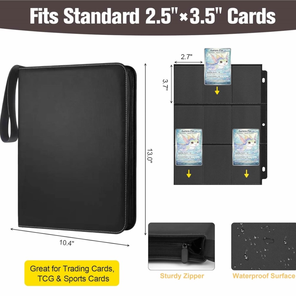 Album Binder Kartu 900 Kantong - Trading Card Binder ulasan dan harga