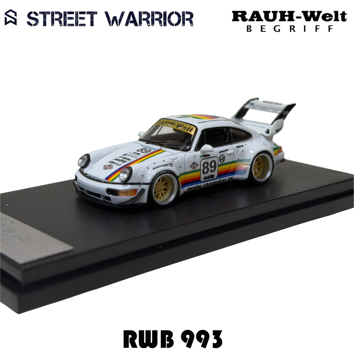 SW Tersedia 1:64 RWB 993 Black - Die Cast Car 1 64 ulasan dan harga